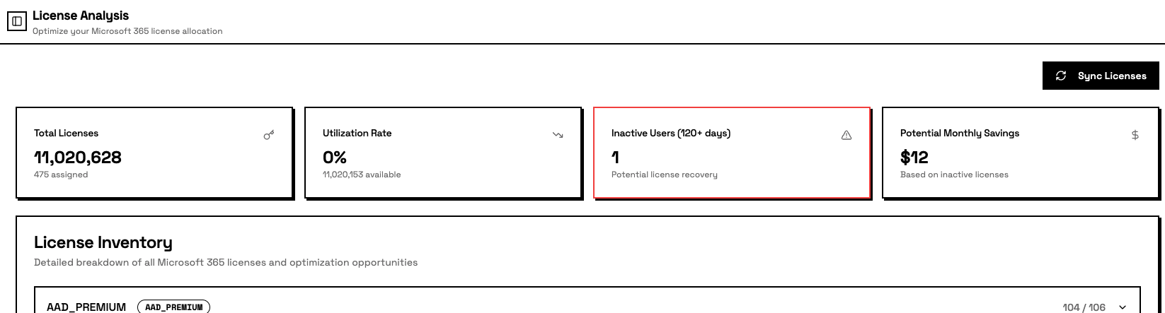M365 Navigator - Screenshot 3 showing product features and functionality