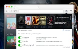 Enhancer for Netflix, Crunchyroll, with Simkl TV Tracker media 2
