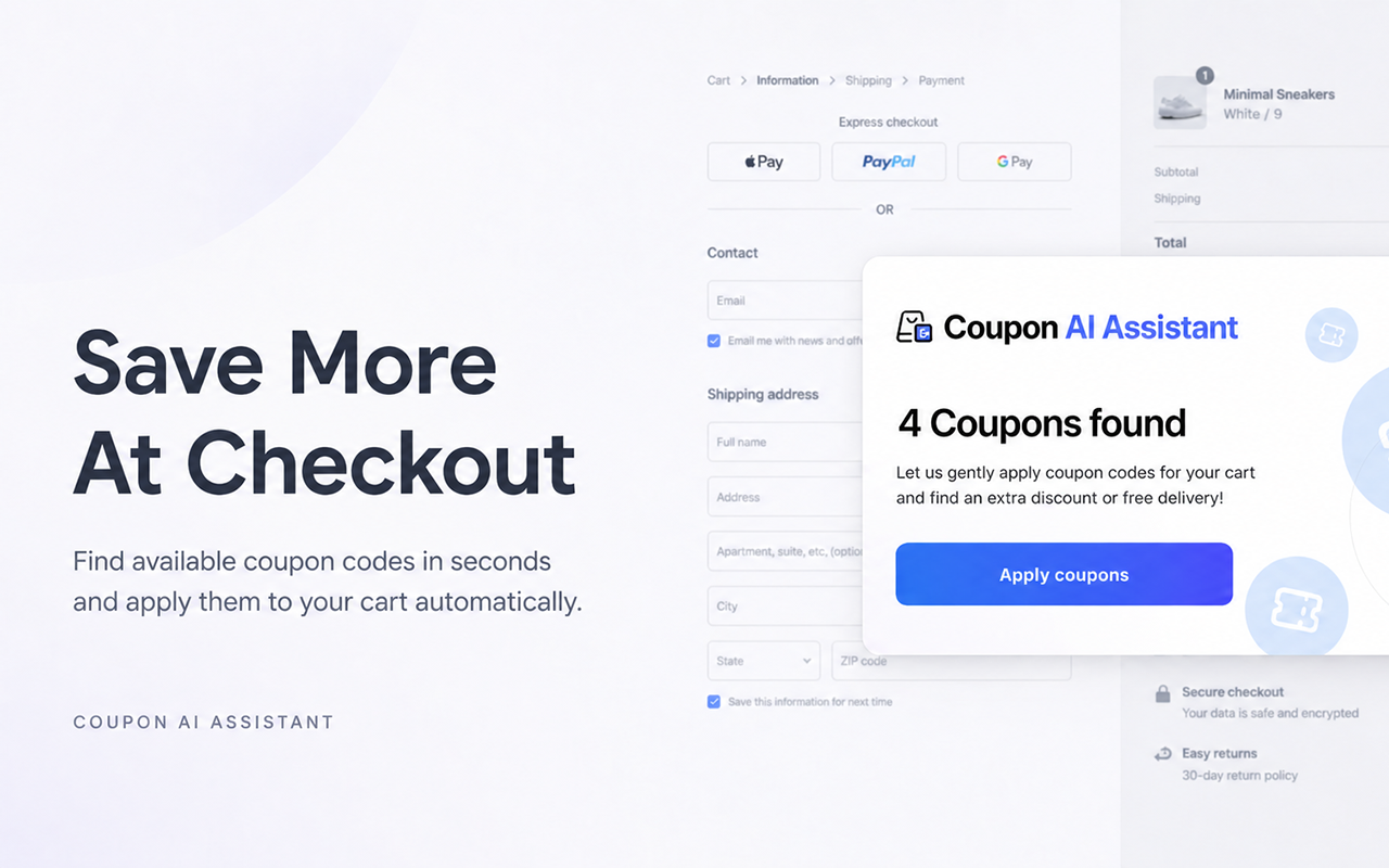 Coupon AI: Shopping Assistant gallery image