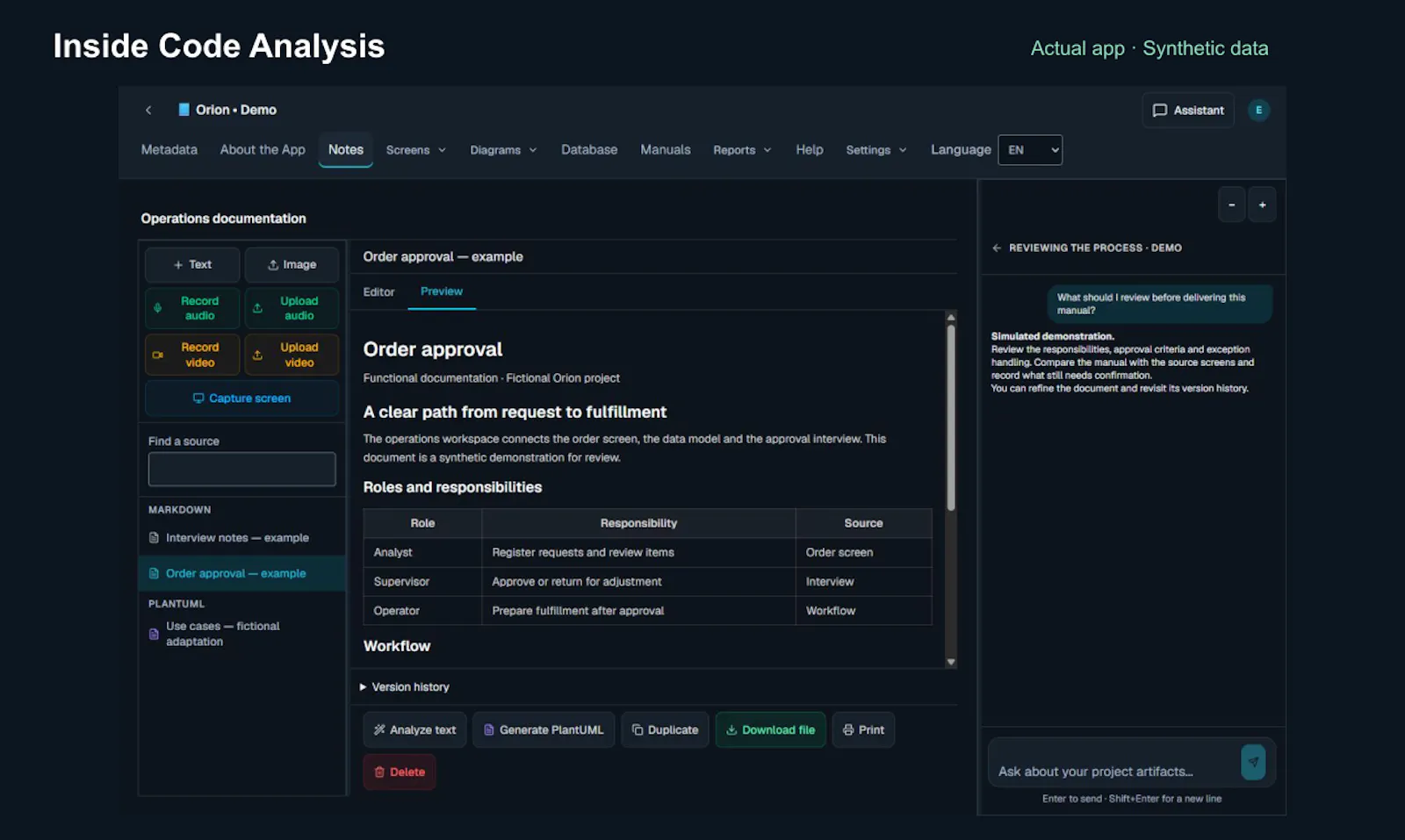 Code Analysis screenshot 7