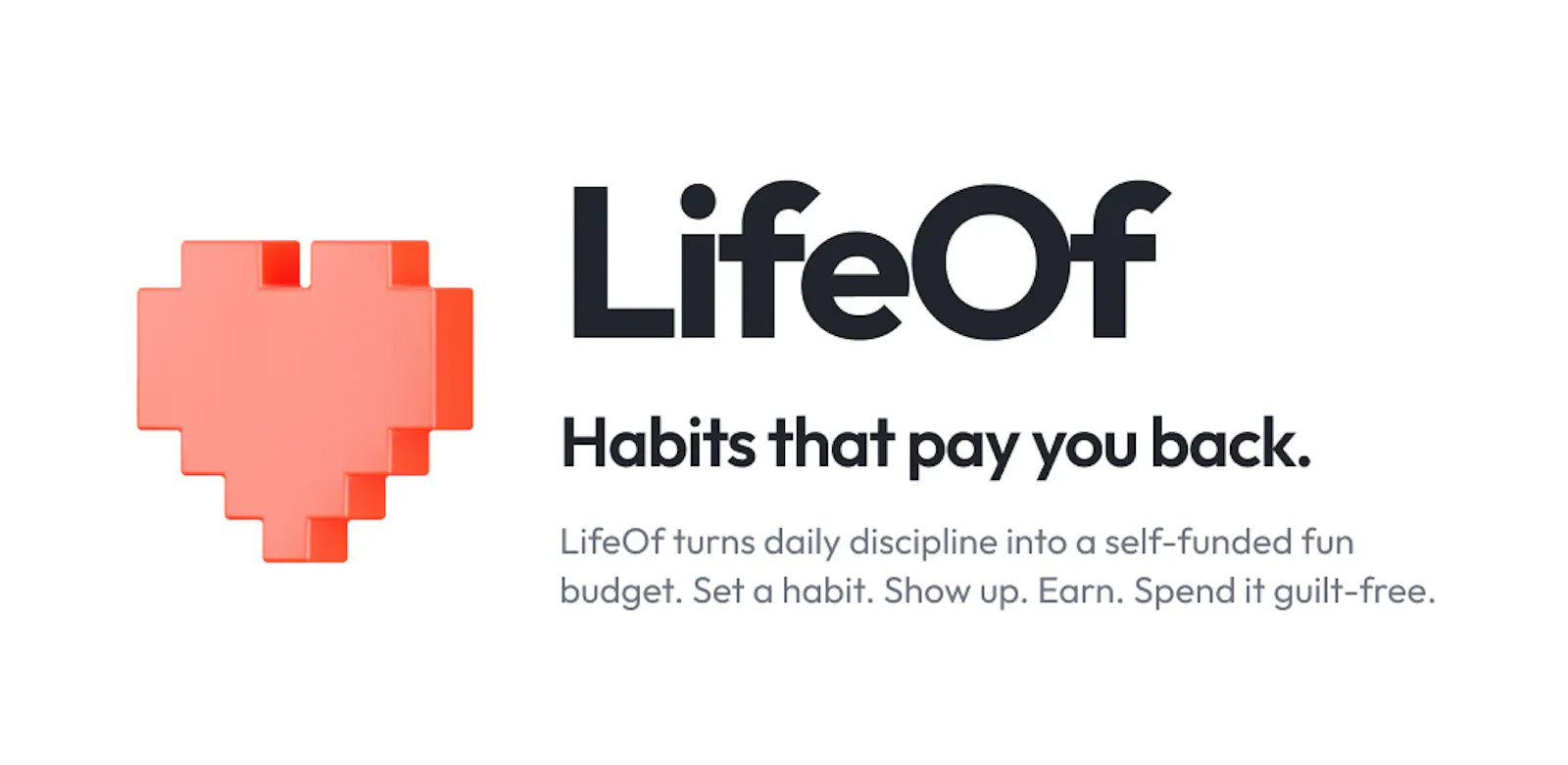 LifeOf — Habits that pay you back. screenshot 1