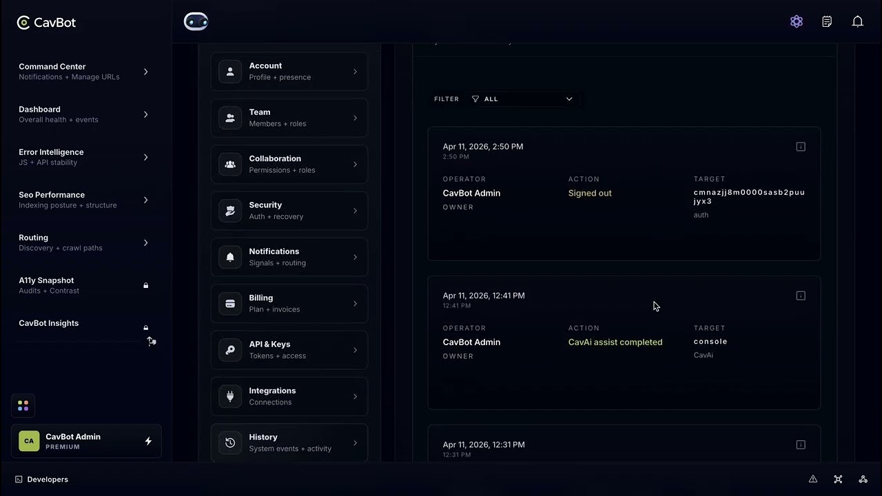 CavBot gallery image