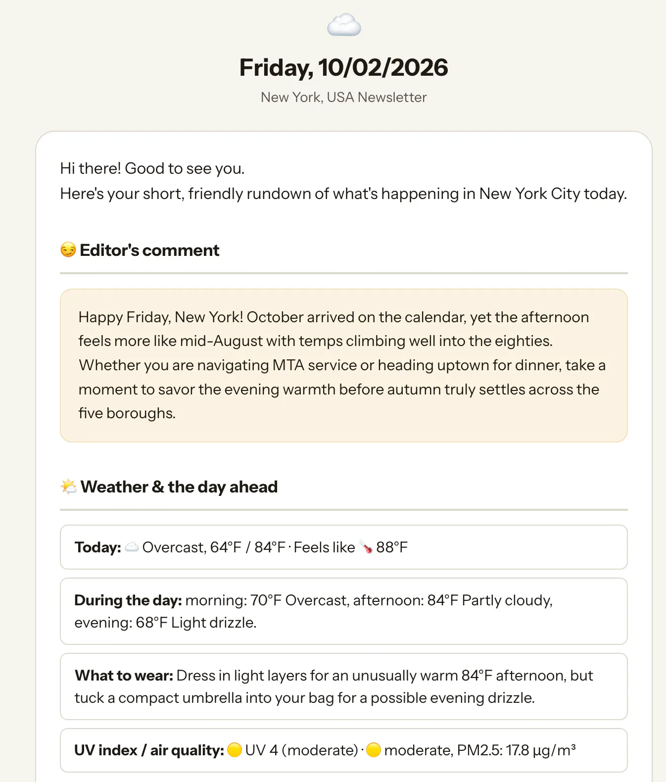 Witaj - Minimalist daily news gallery image