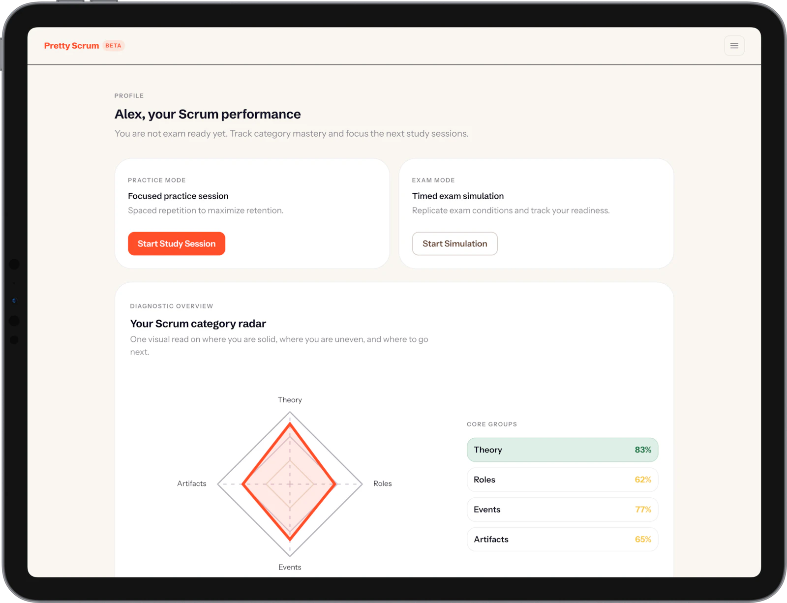 Pretty Scrum screenshot 2