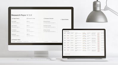Research Paper Tracker & Mgmt - Notion gallery image