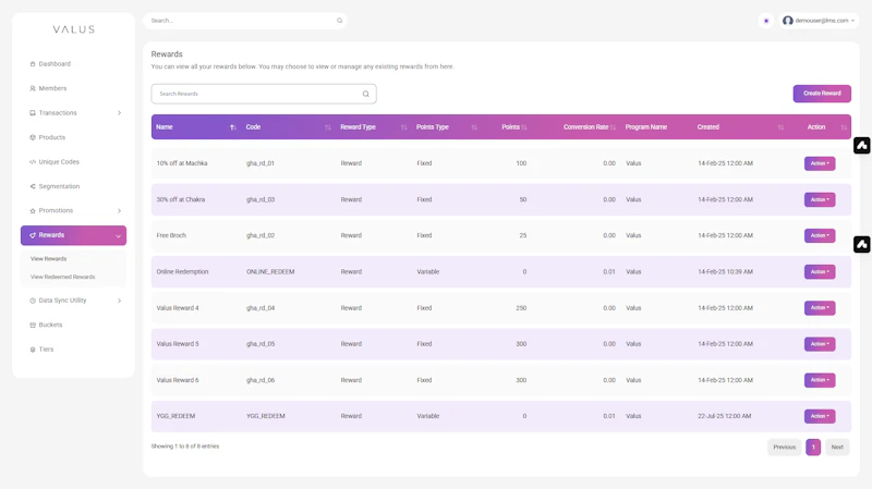 Valus Loyalty screenshot 3
