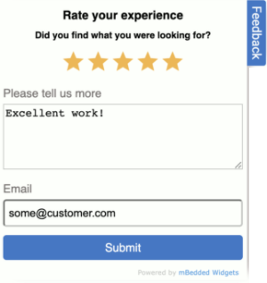 Feedback Widget gallery image