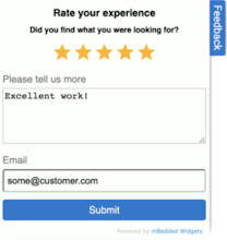 Feedback Widget gallery image