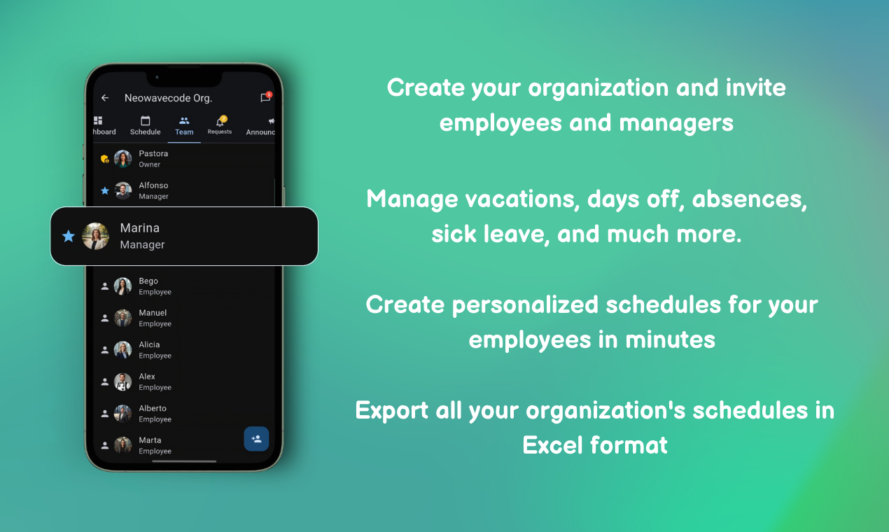 RosterFlow gallery image