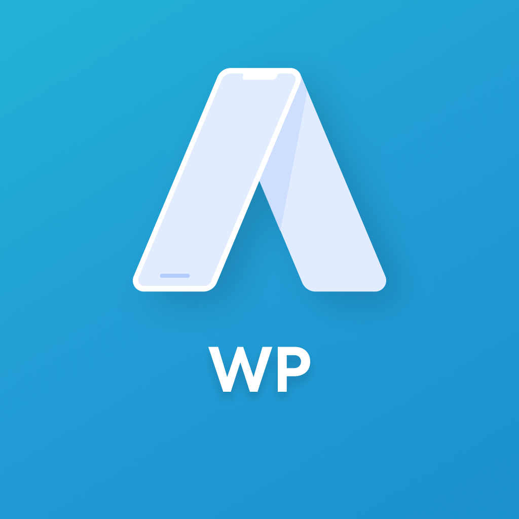 WordPress mobile app... logo