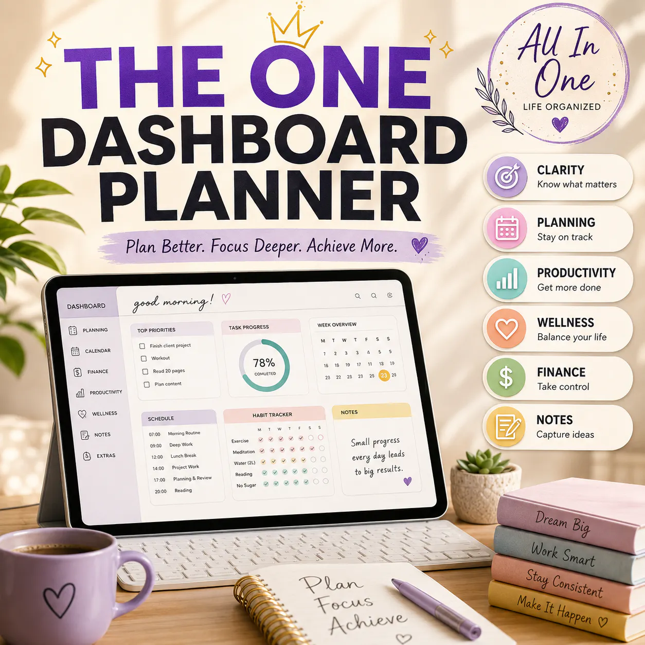 The One Dashboard Planner  gallery image