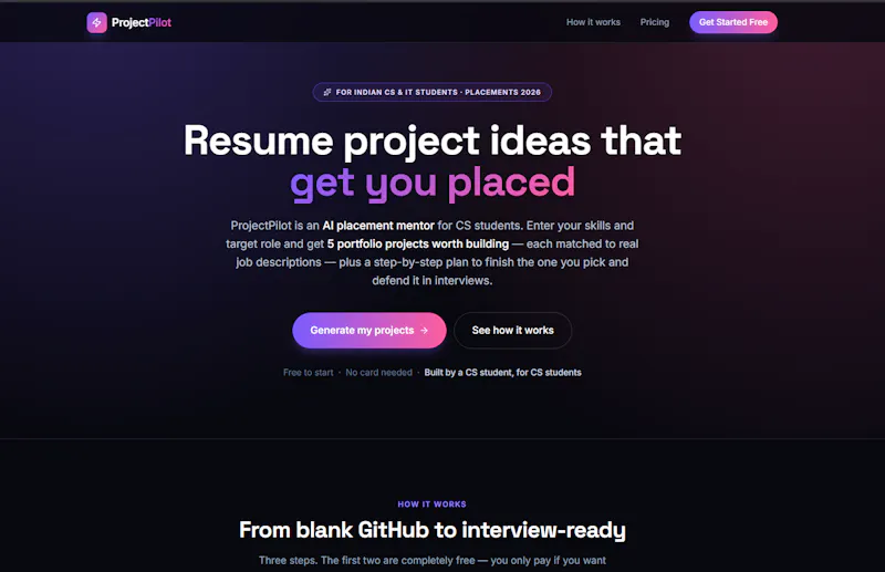 ProjectPilot screenshot 1