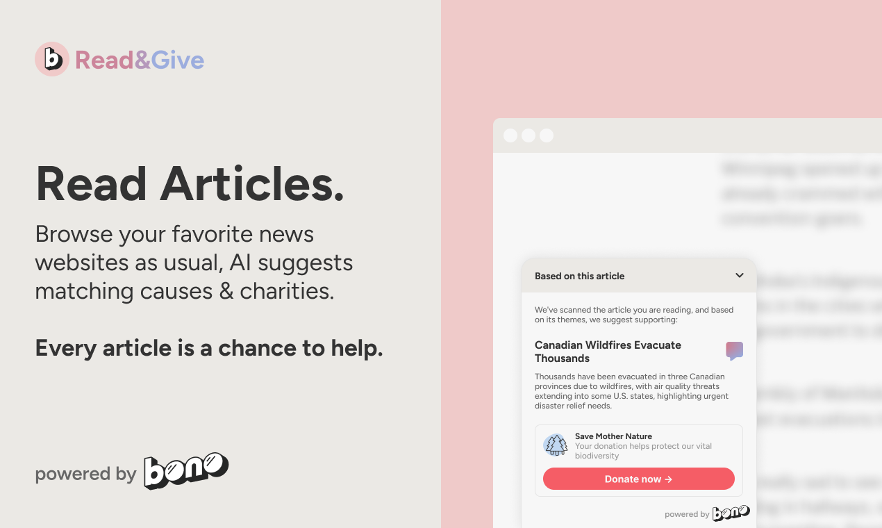 Read & Give by Bono media 2