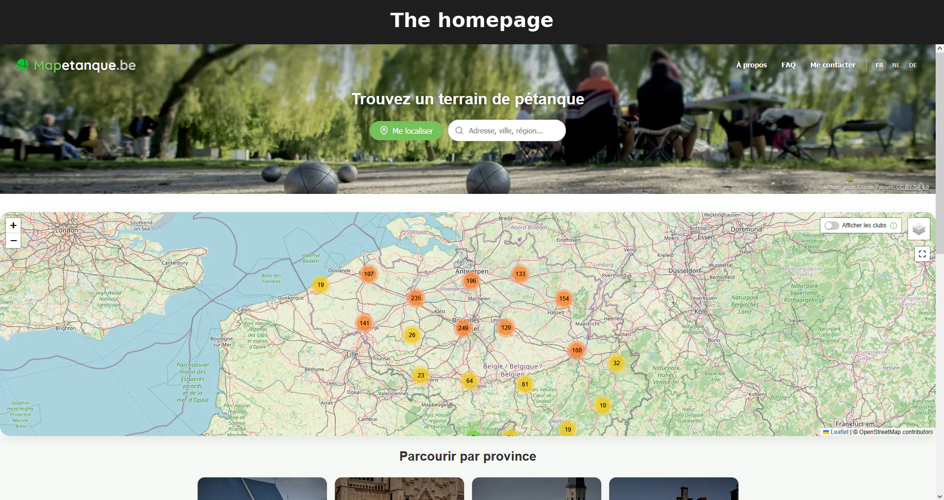 Mapetanque.be gallery image