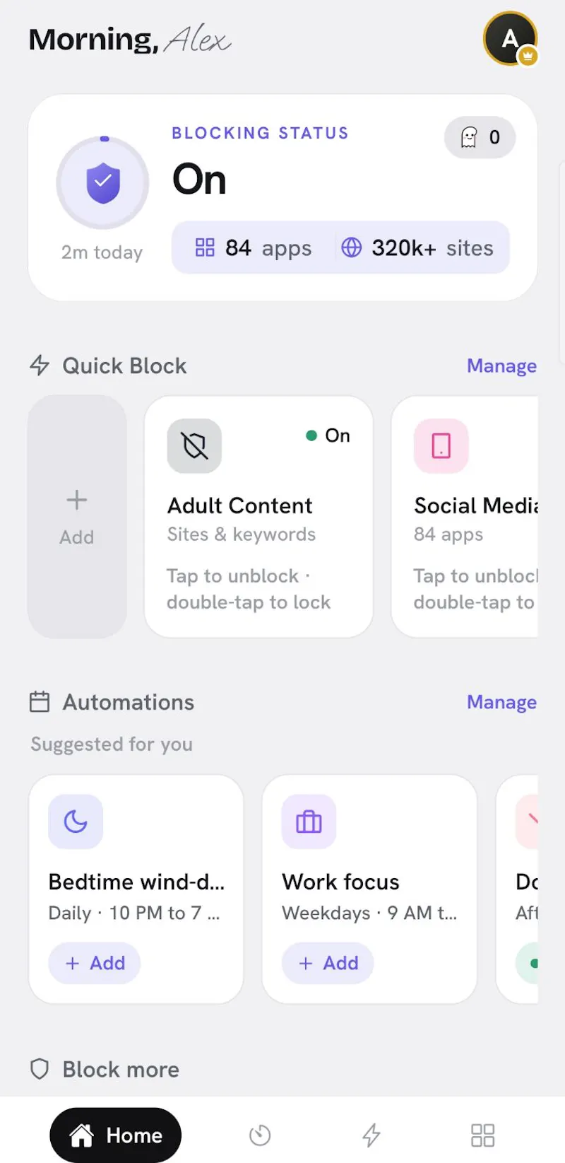 Appcognito screenshot 1