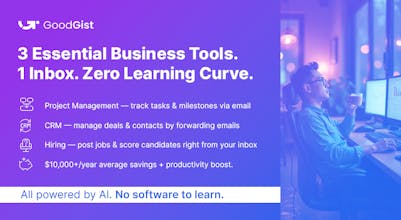SaaS-to-Inbox™: Email-based AI assistant gallery image