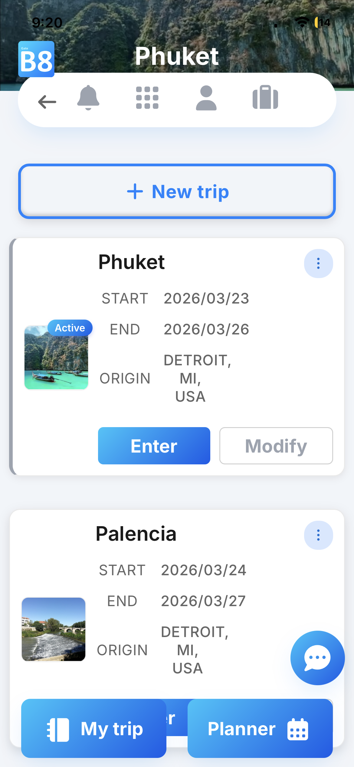 Gate B8 gallery image