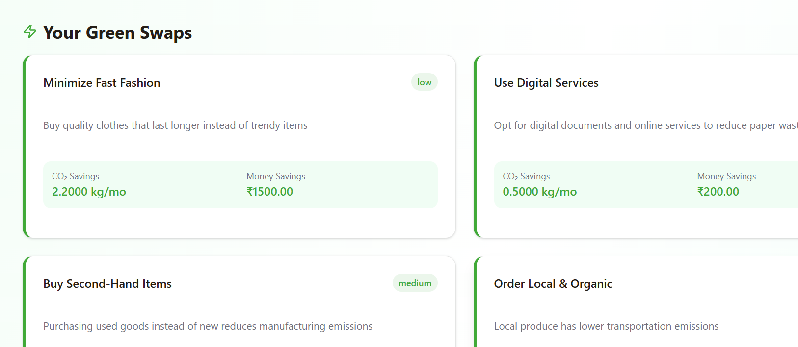 EcoSpend AI gallery image