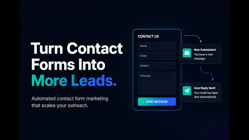 Contact Form Blaster screenshot 1 (video preview)