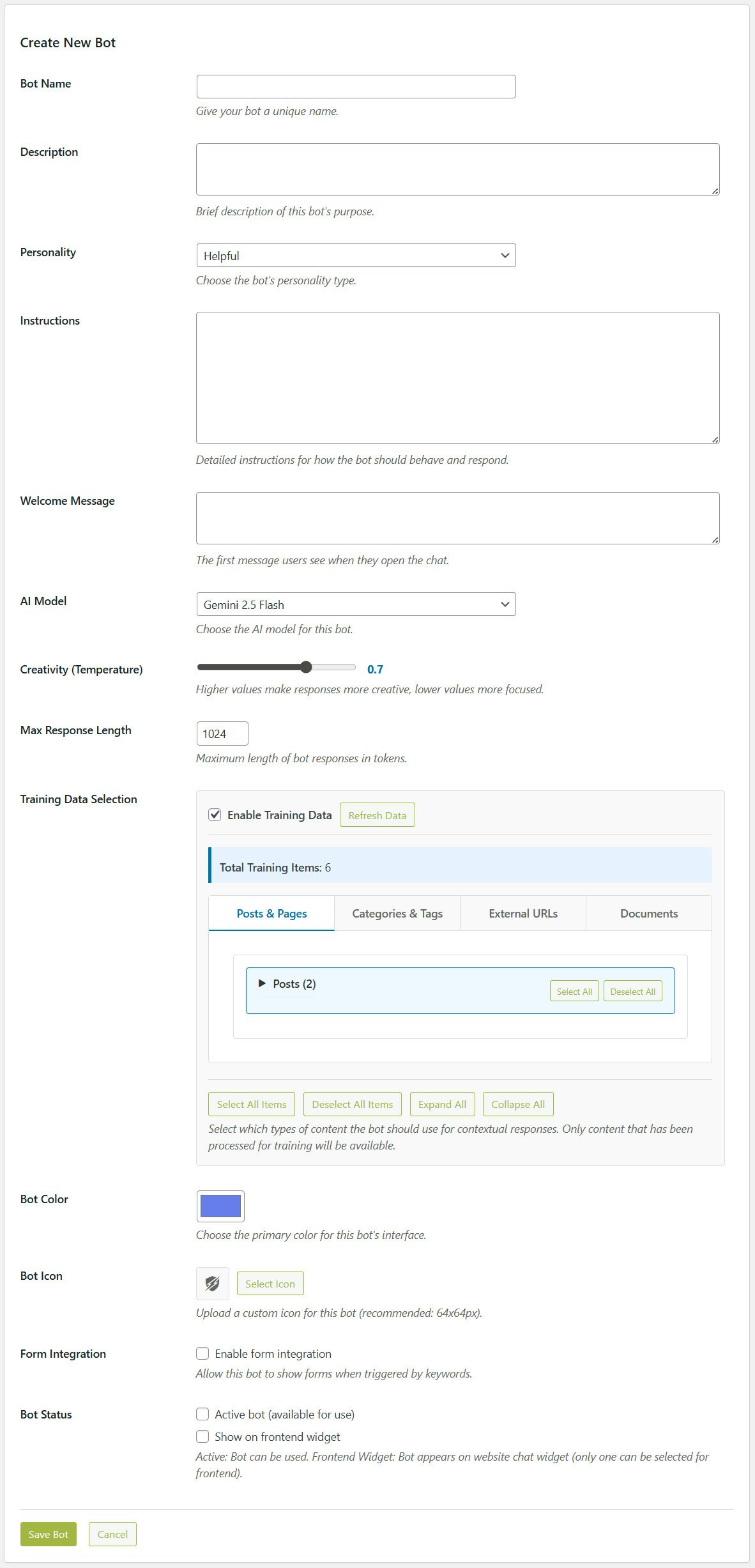 Vira Bot - Screenshot 2 showing product features and functionality