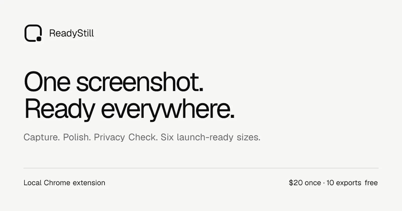 ReadyStill screenshot 2