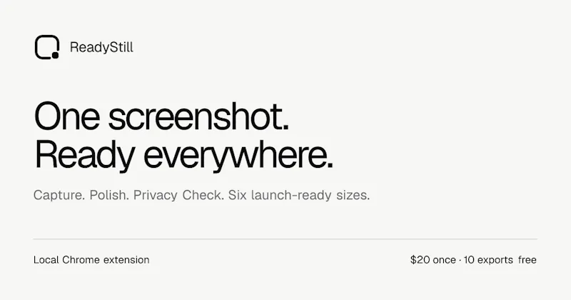 ReadyStill screenshot 2