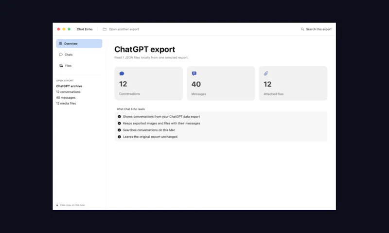 Chat Echo screenshot 2