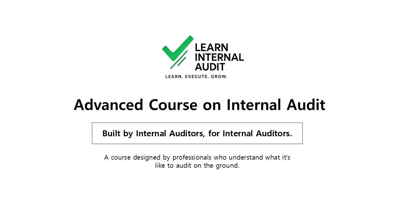 Advanced Course on Internal Audit gallery image
