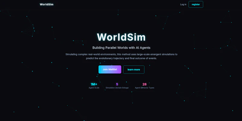 WorldSim screenshot 1