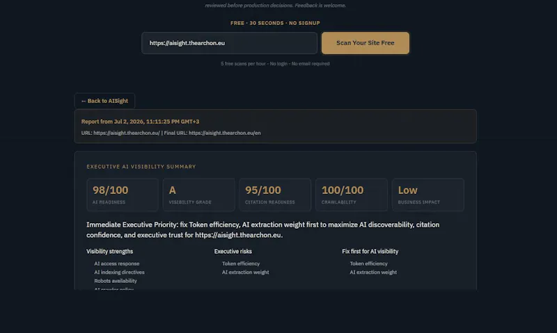 AISight screenshot 3