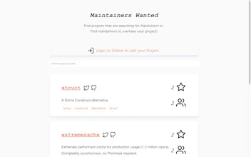Maintainers Wanted gallery image
