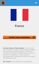 Travel Restrictions App gallery image