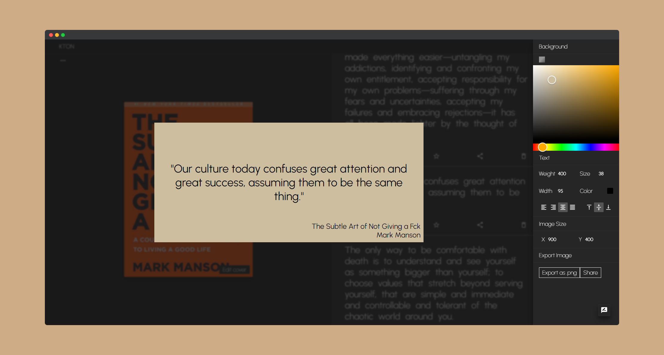 Kton - Herramienta de gestión de Kindle Highlights media 4