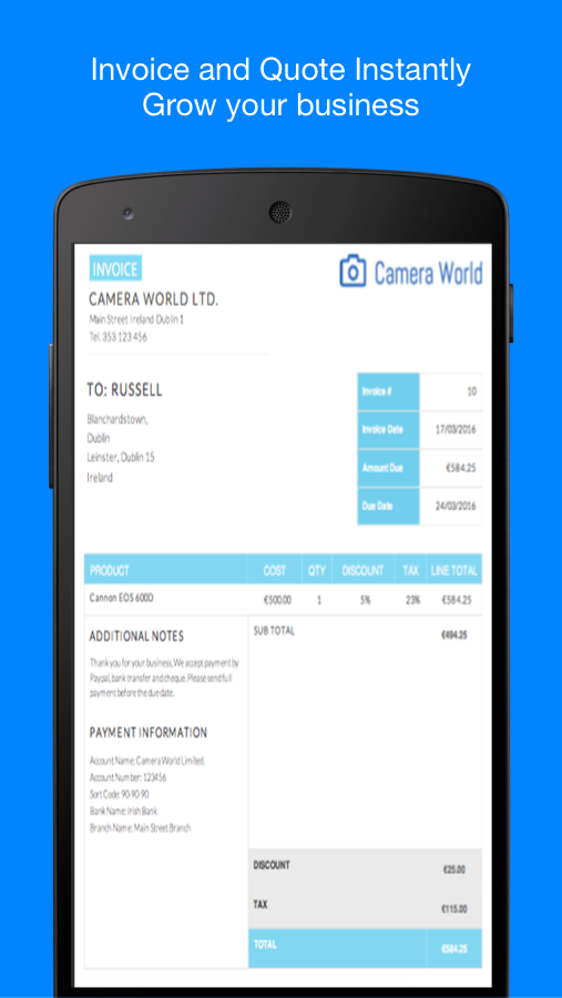 ProperInvoice gallery image