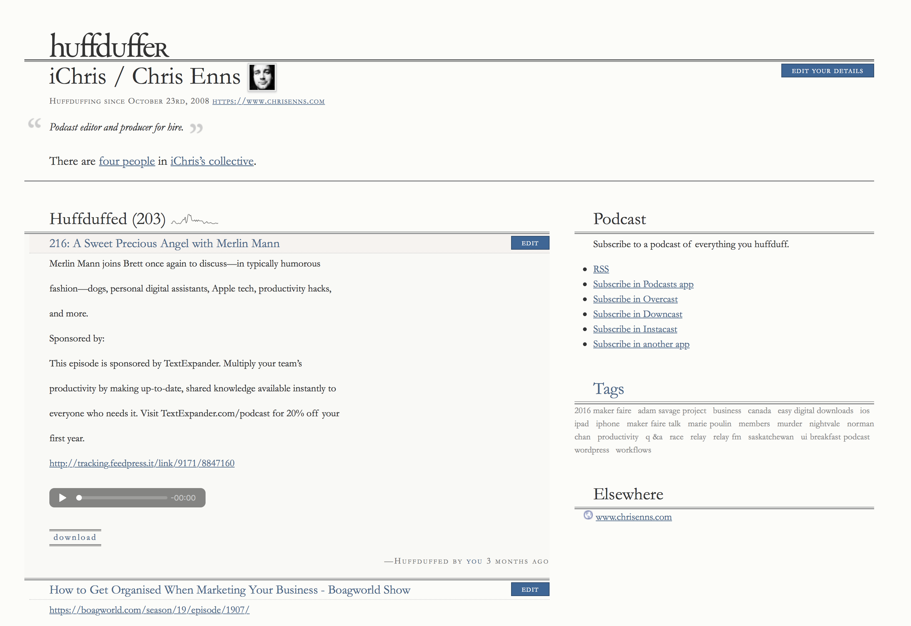 Huffduffer gallery image