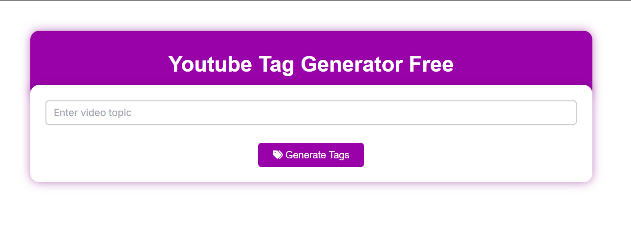 Youtube Tag Generator -Toolifypro.com gallery image