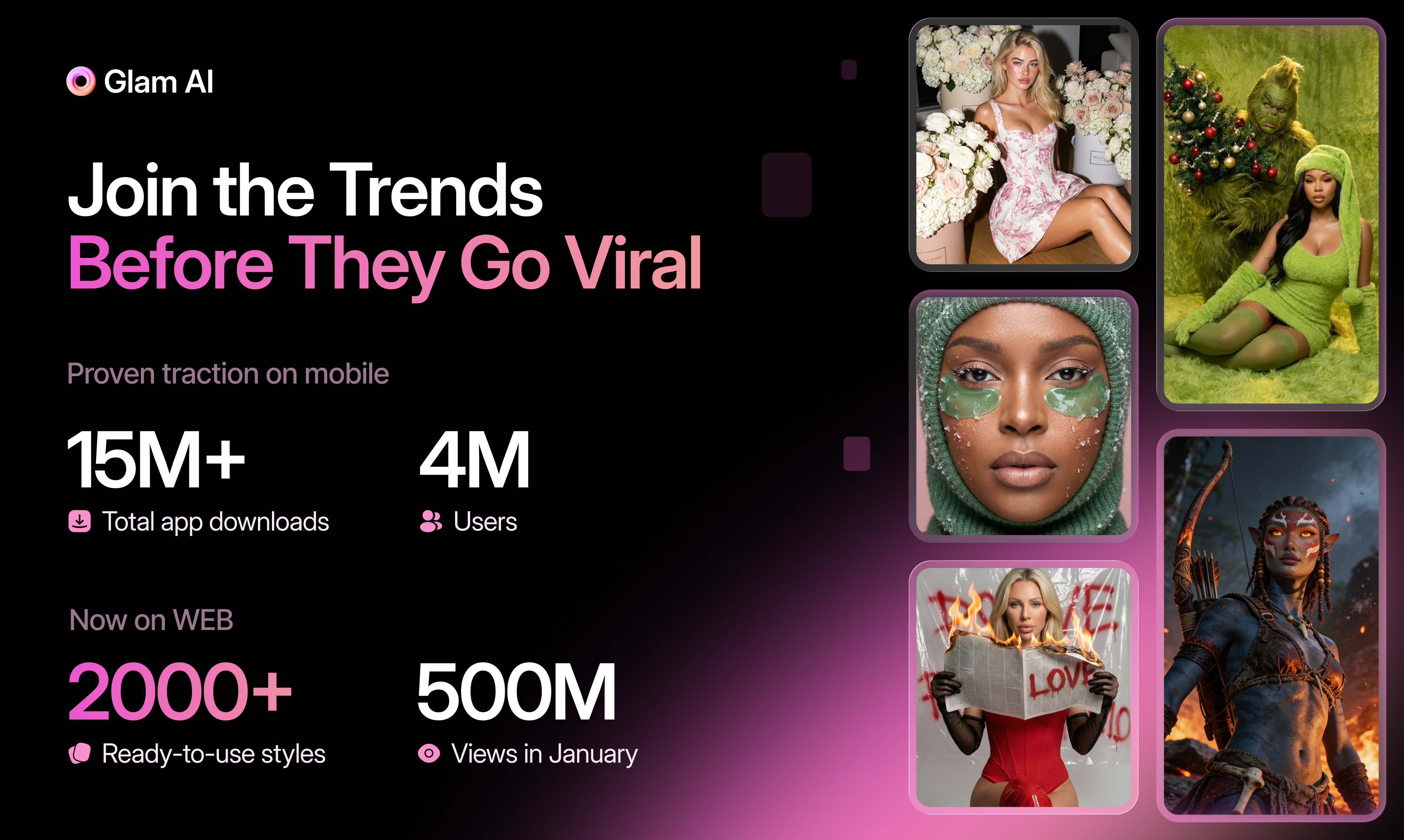 Glam AI gallery image