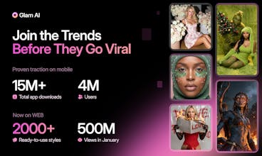 Glam AI gallery image