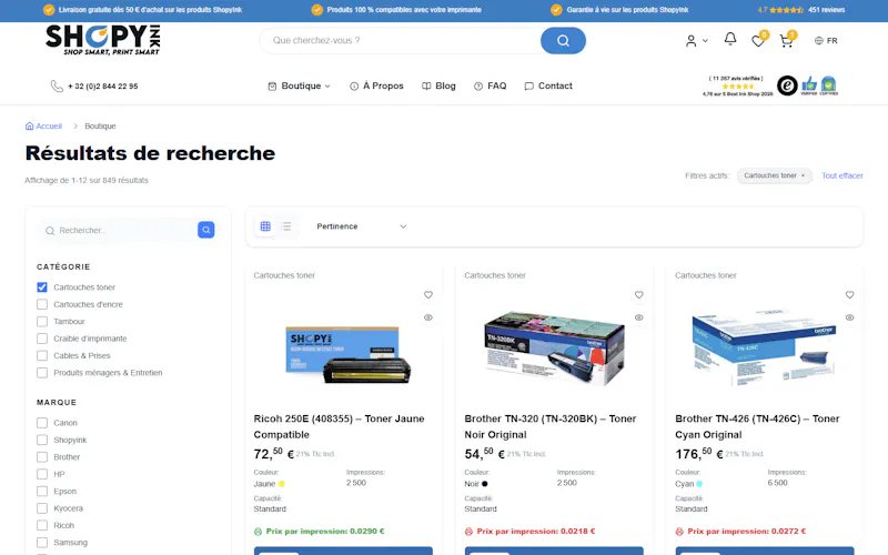 ShopyInk screenshot 2