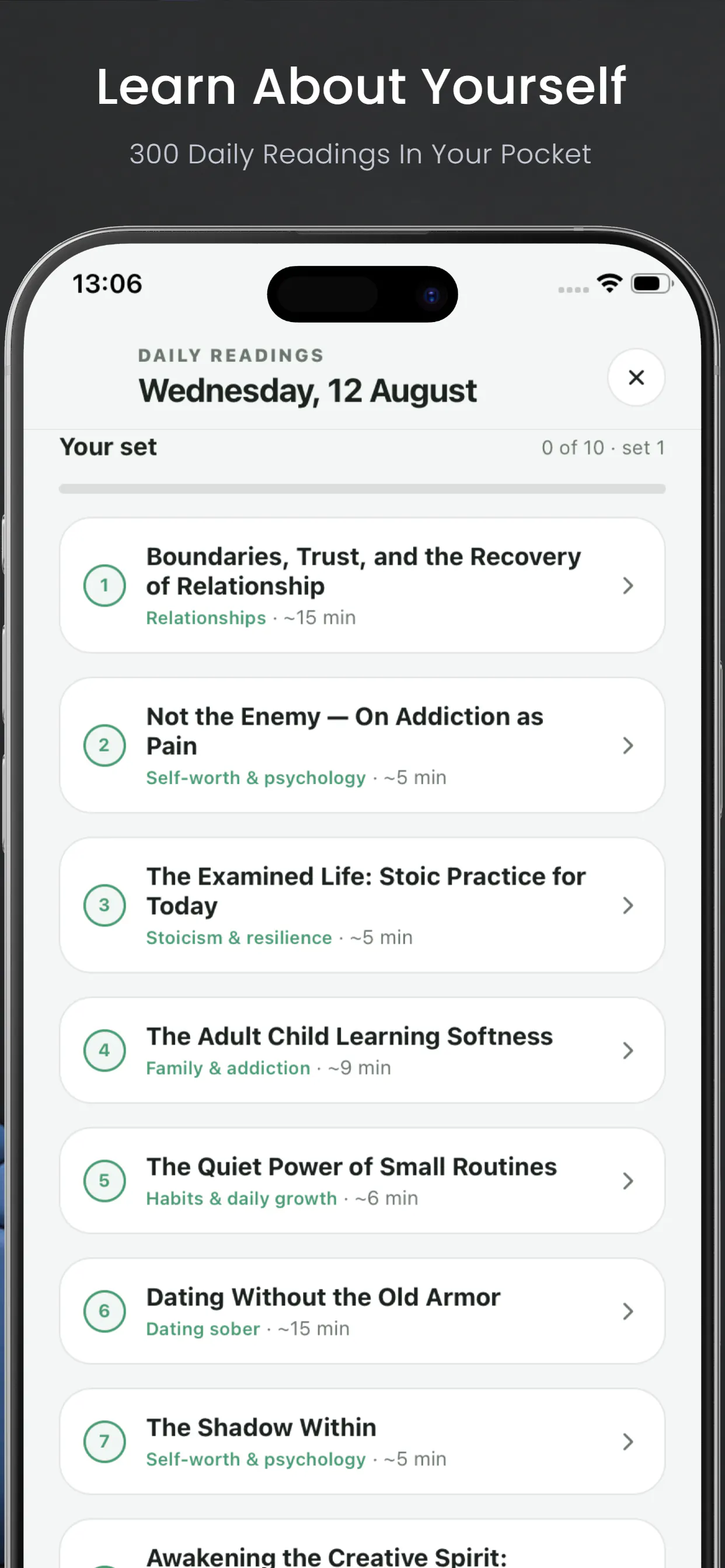 Sober Voice: Affirmations + Tools gallery image