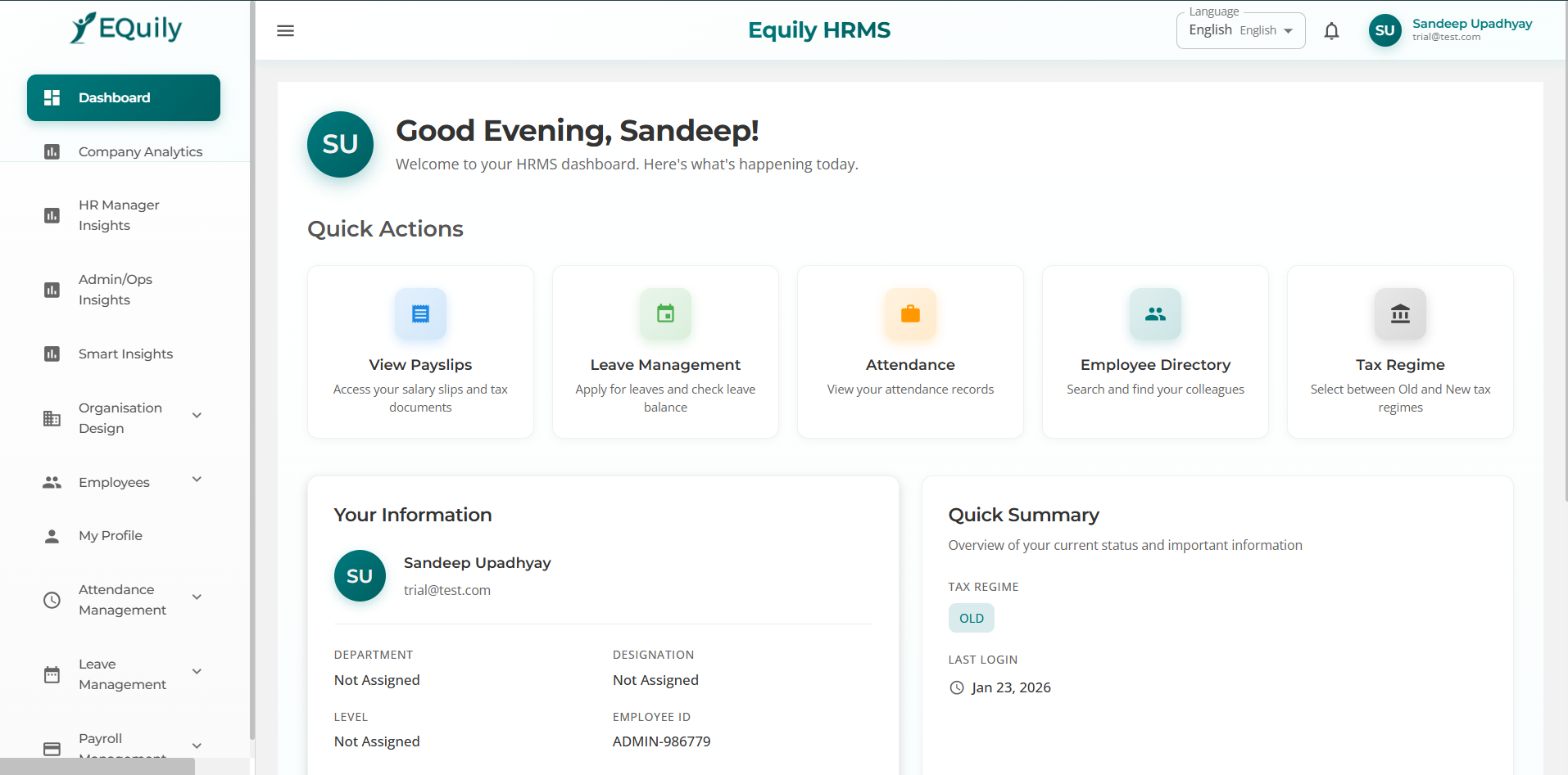 Equily – AI-Powered HRMS gallery image