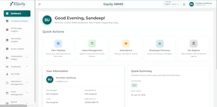 Equily – AI-Powered HRMS gallery image