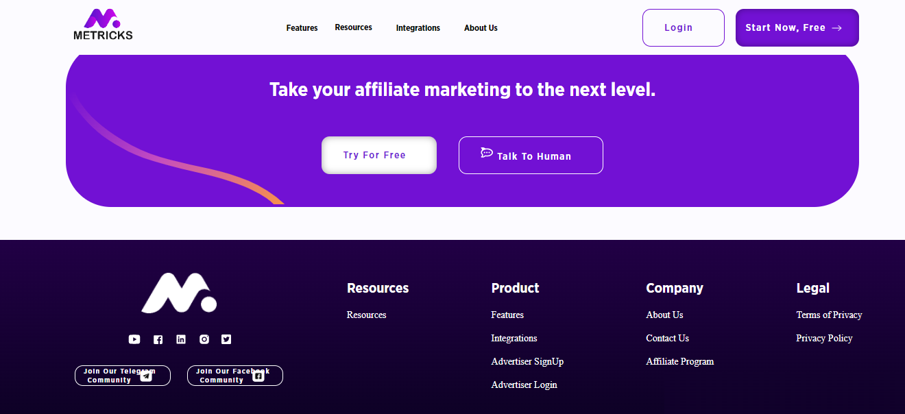 Metricks.io - ¡Crea un programa de afiliados asesinos en 5 minutos o menos! media 7