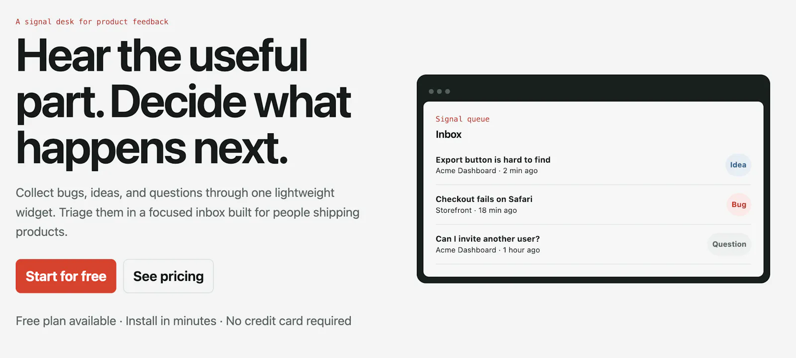 SaySift screenshot 1