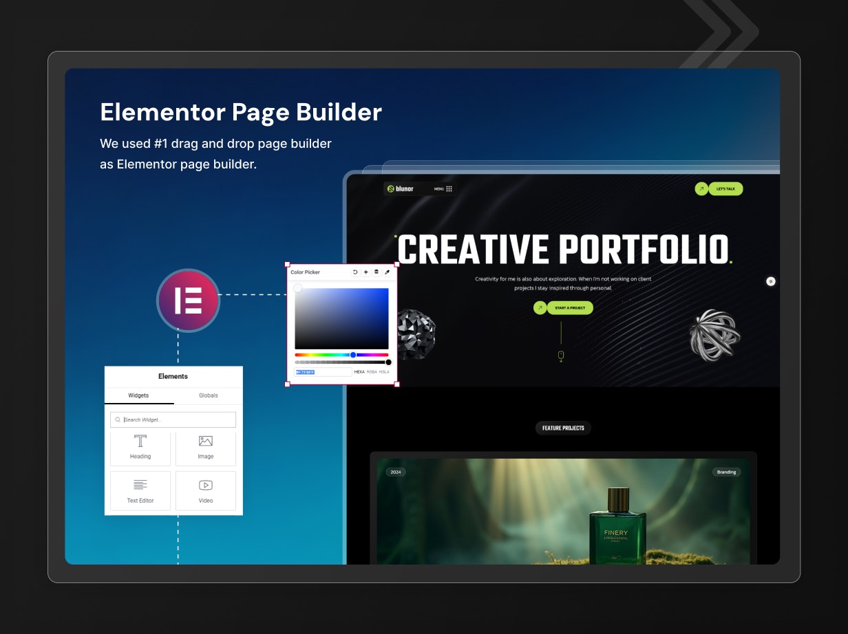 Média Bluner - Thème WordPress pour agence créative et portfolio 10