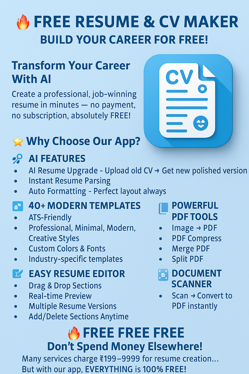 AI Resume Builder & CV Maker gallery image