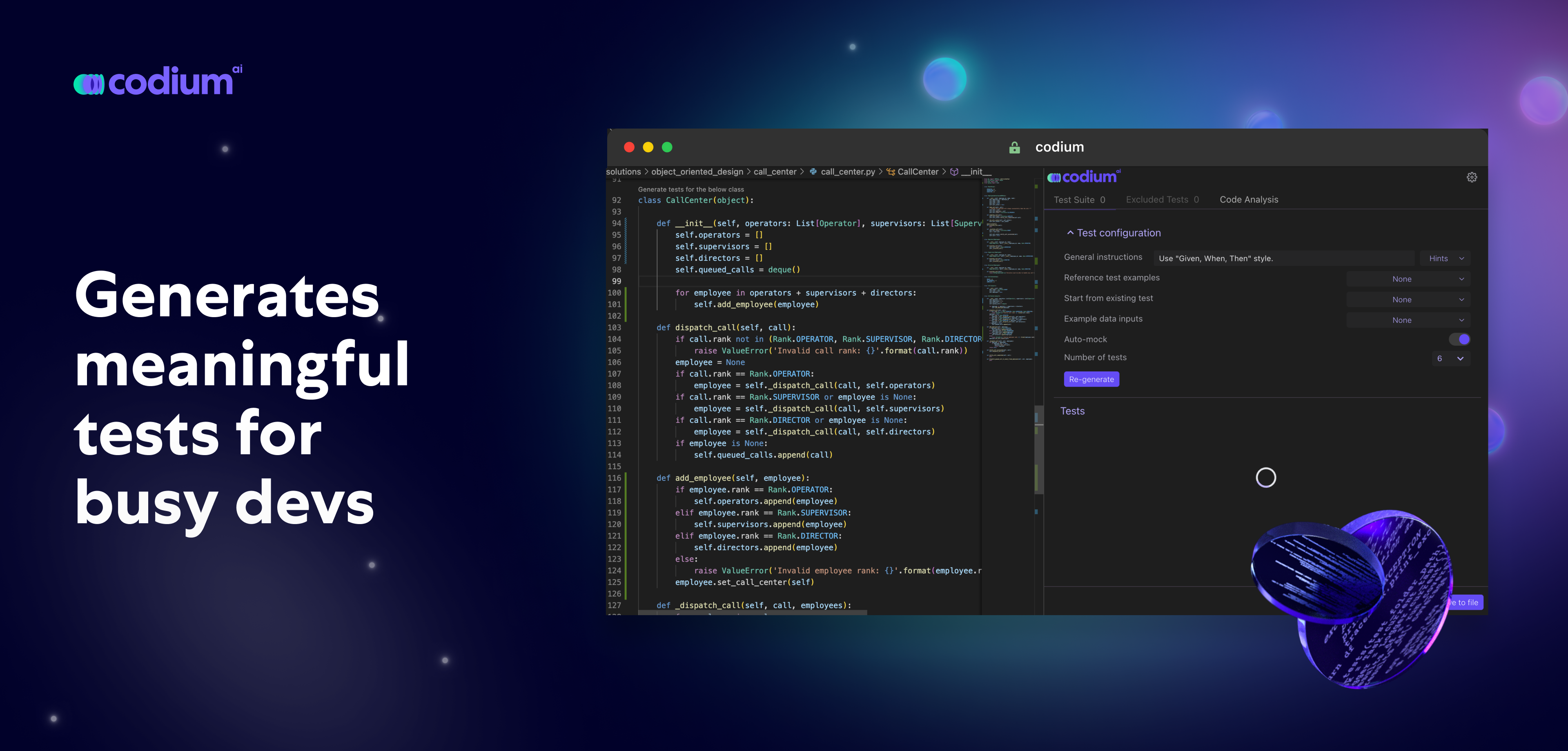 Codiumai - Generando pruebas significativas para desarrolladores ocupados media 3