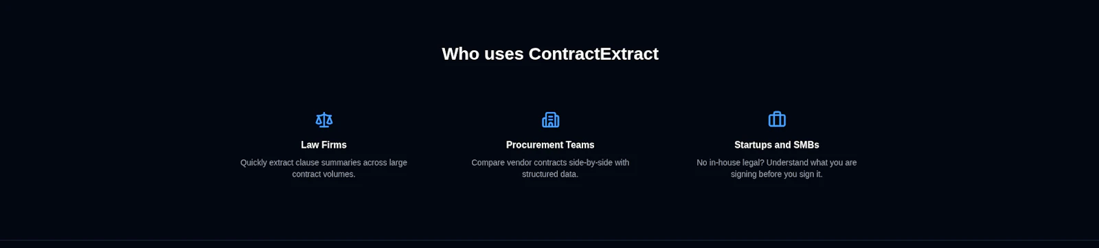 ContractExtract screenshot 1