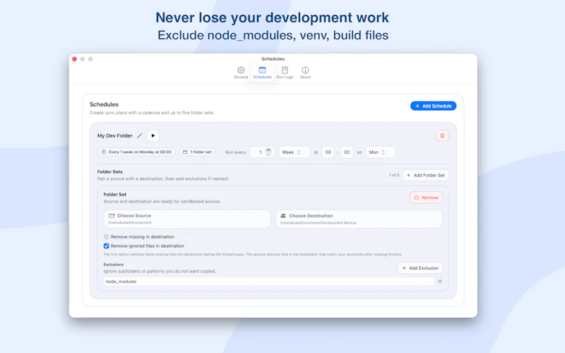 LSyncer screenshot 2