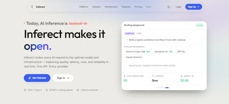 Inferect screenshot 3